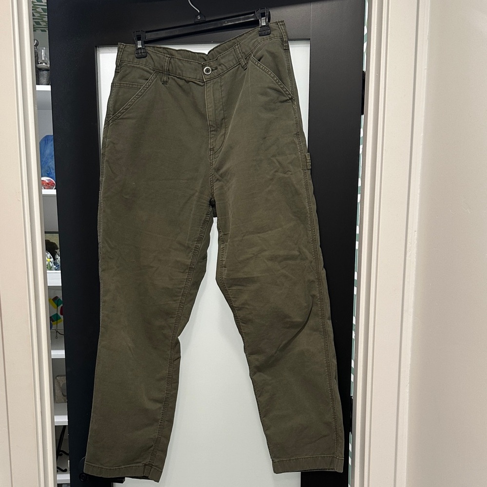 Uniqlo Olive Green Cargo Pants